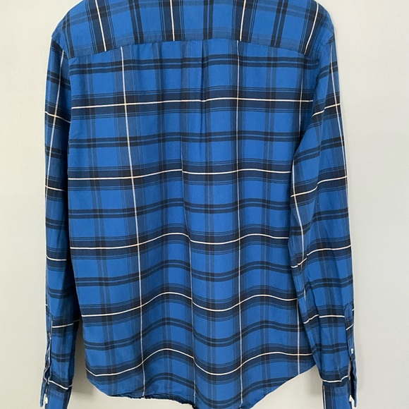 MEN’S AMERICAN EAGLE LONG SLEEVE BUTTONDOWN CASUAL SHIRT SIZE LARGE - Picture 3 of 4